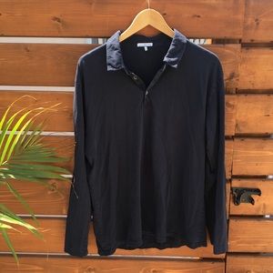 James Perse long sleeve polo